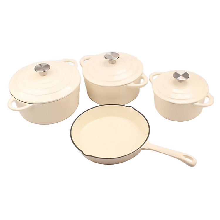 cocotte batterie blanche