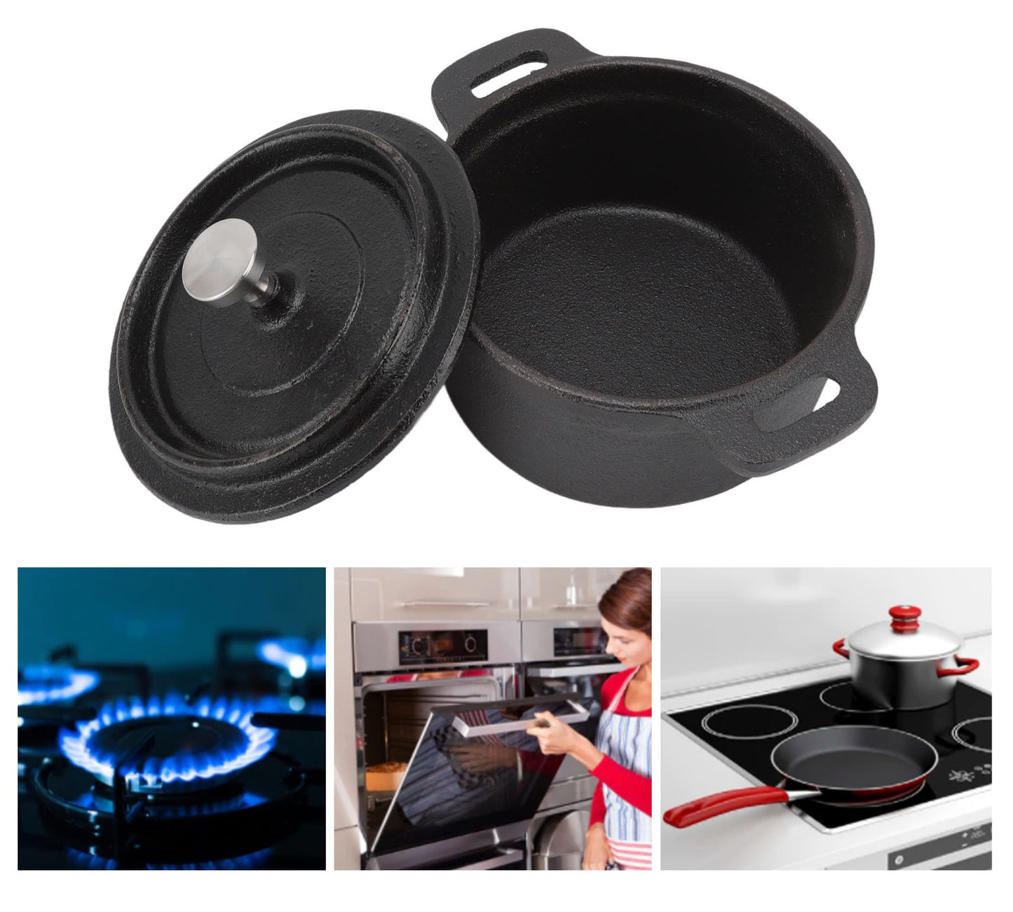 cocotte en fonte tous feux