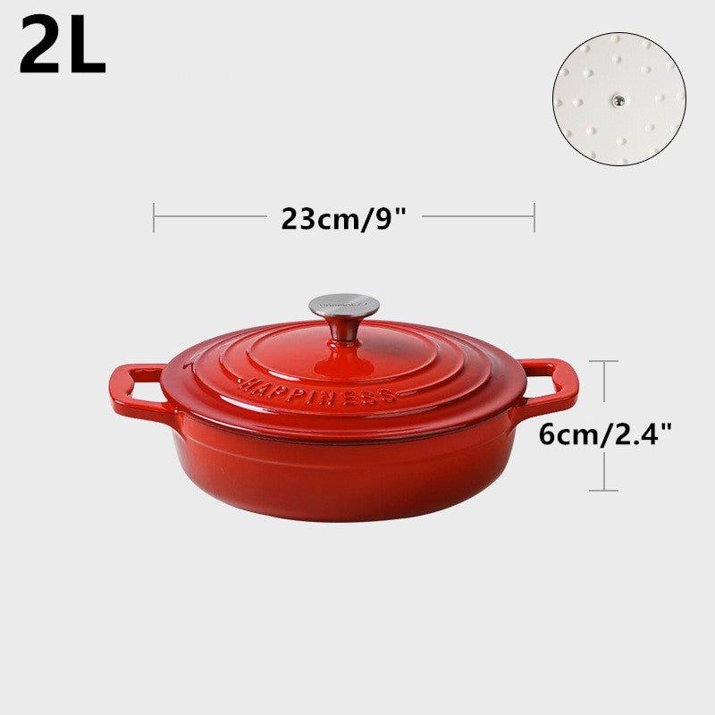 cocotte fonte rouge 23cm