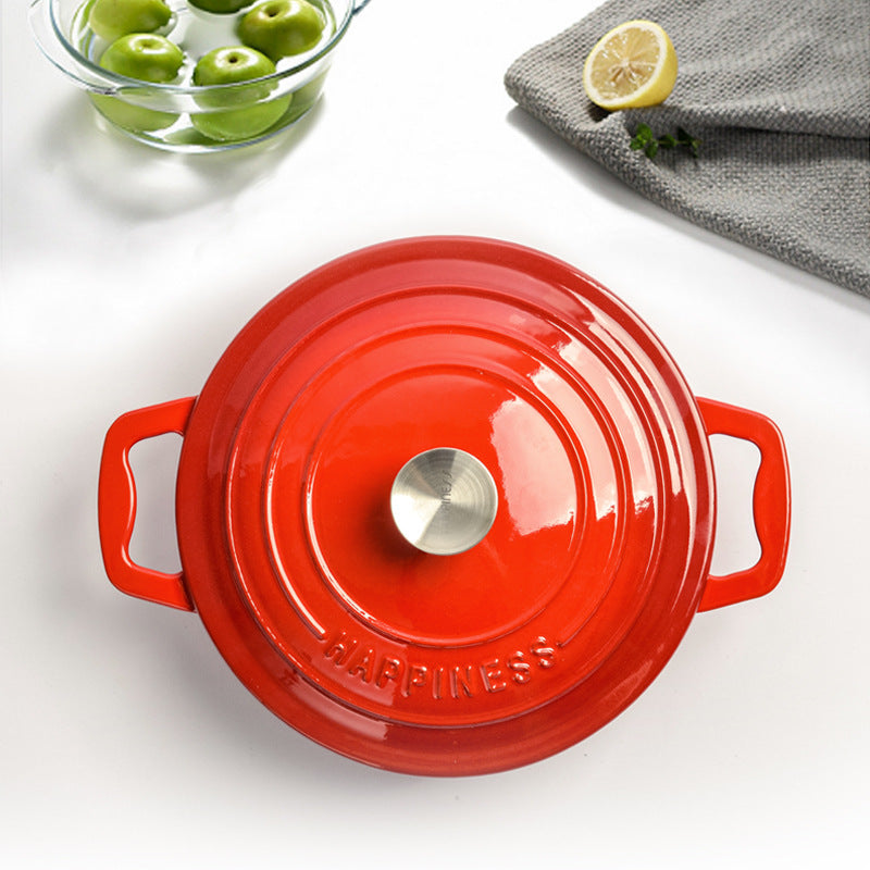 cocotte fonte rouge olive citron
