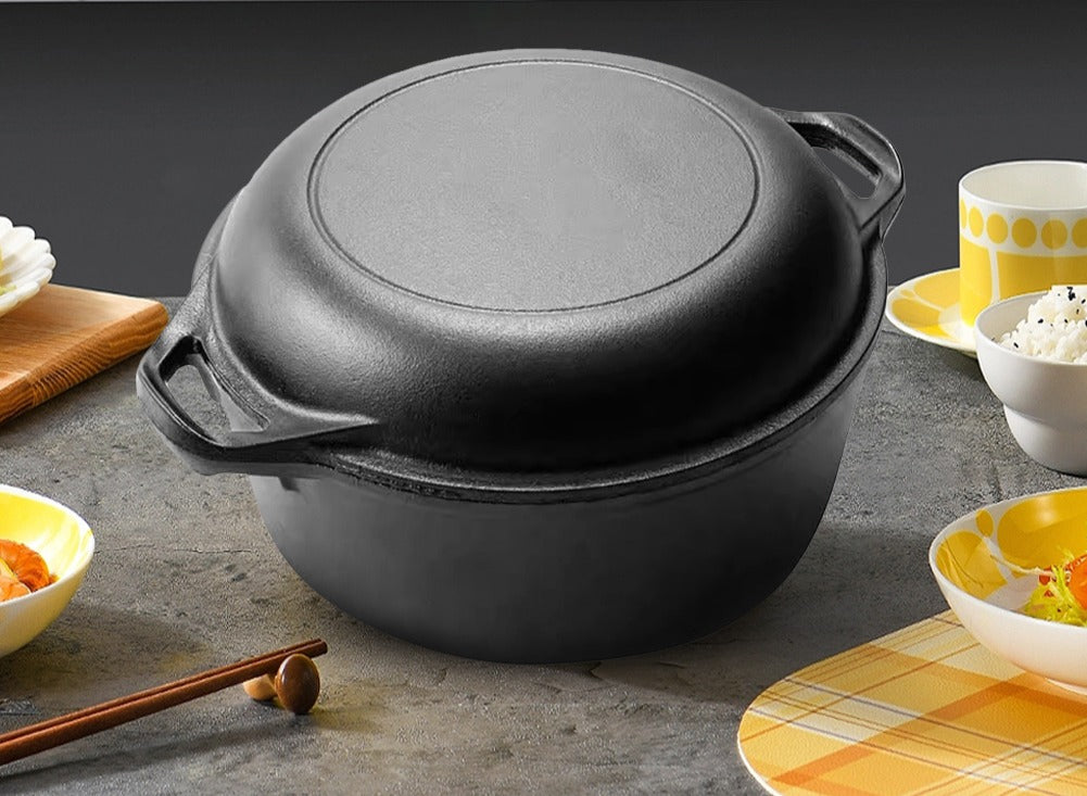 cocotte pain avec poignee fonte