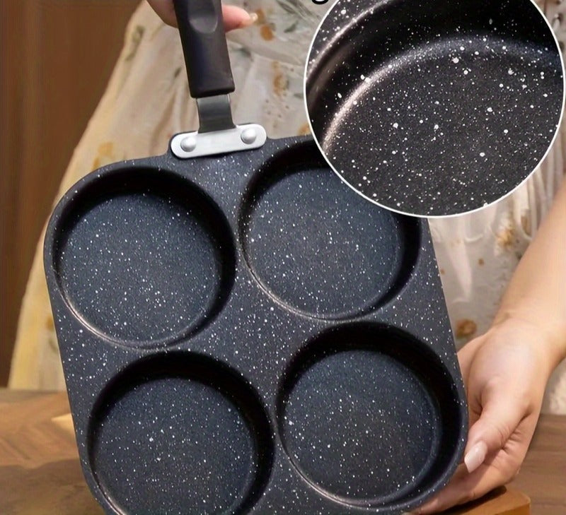 crepiere 4 trous revetement antiadhesif