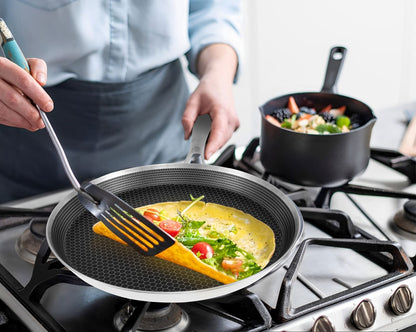 crepiere avec legume sur feux gaz