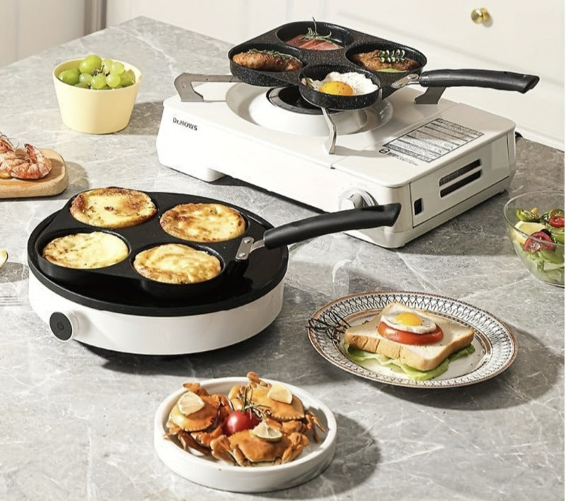 crepiere induction 4 trous crepe dejeuner