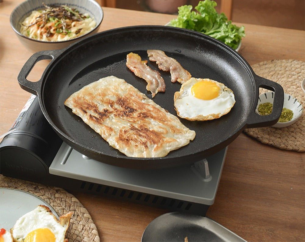 crepiere oeuf bacon