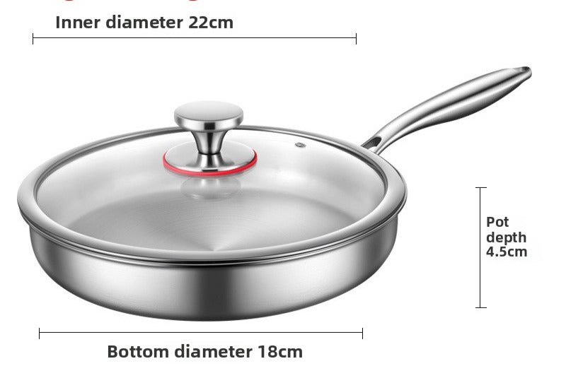 poele en inox 22 cm