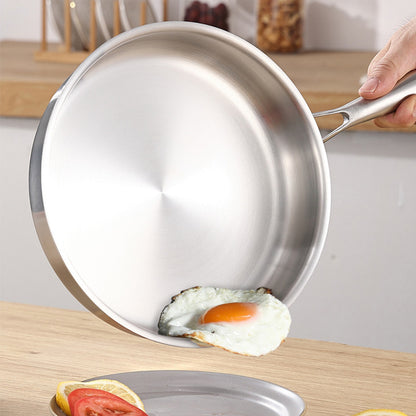 poele en inox oeuf glisse poele