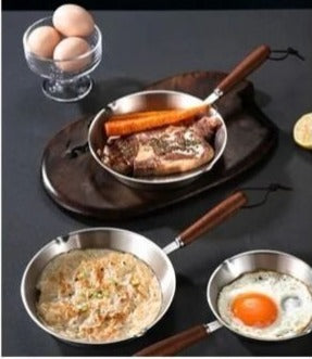 poele en inox saute oeuf steak