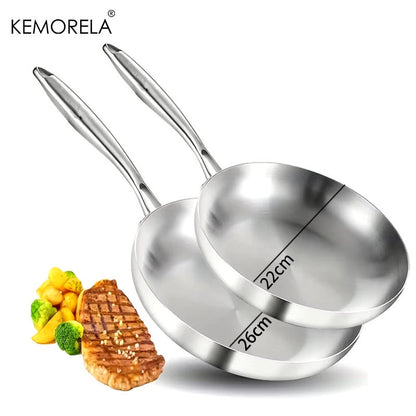 poele inox 22 26 cm
