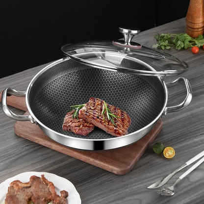 poele inox cuisson parfaite steak