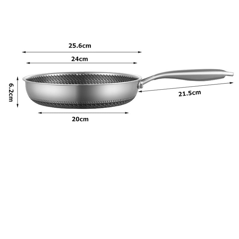 poele inox induction 26 cm diametre