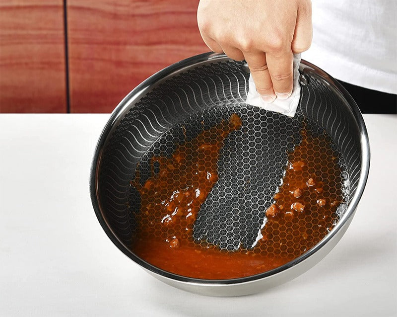 poele inox induction nettoyage facile
