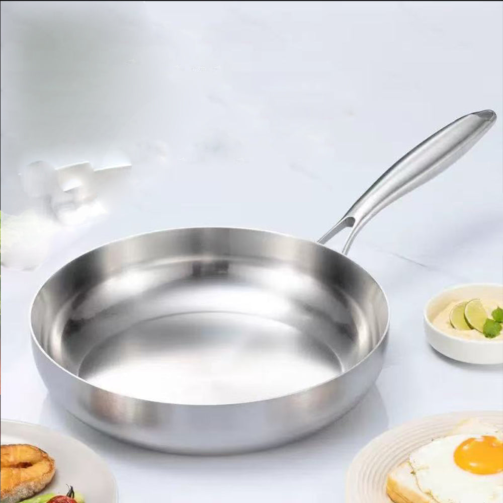 poele inox petit dejeuner