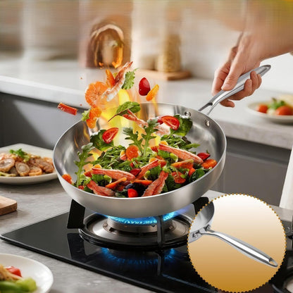 poele inox qualite professionnel